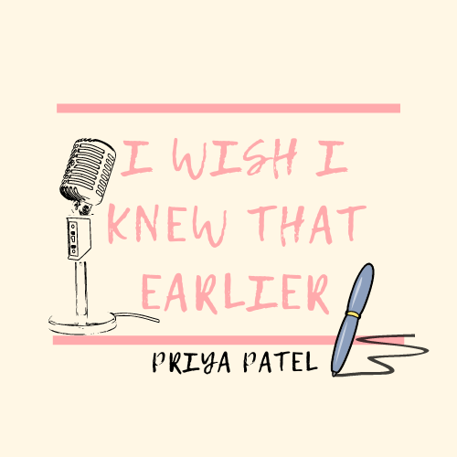 I wish I knew that earlier